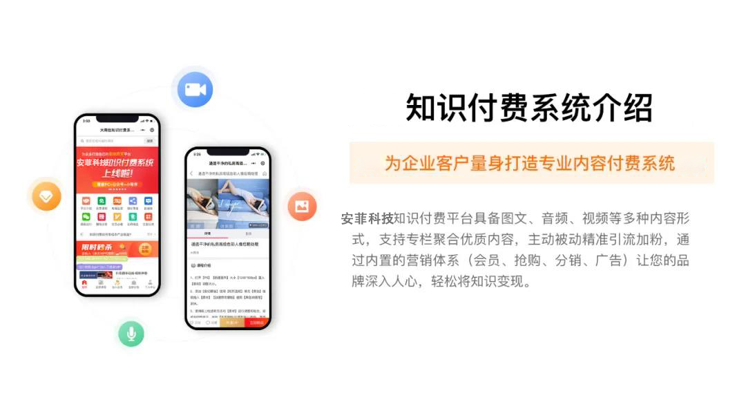 安菲科技知識付費(fèi)能為內(nèi)容創(chuàng)作者變現(xiàn)嗎