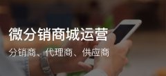 2020年微分銷商城系統(tǒng)怎么做